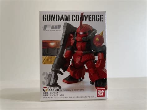 【未使用】ガンダムコンバージ 37 ジョニーライデン専用 高機動型 ザクii食玩 フィギュア Gundam Convergeの落札情報詳細