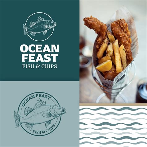 Fish & Chips Logo Challenge by Jennifer Healy on Dribbble