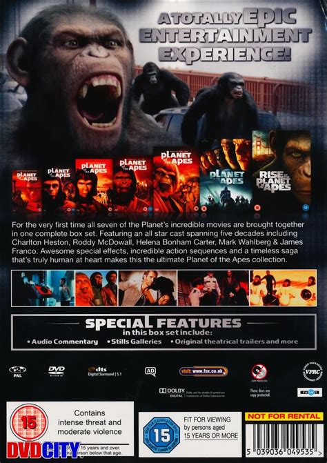 Planet Of The Apes Evolution Collection Dvdcity Dk