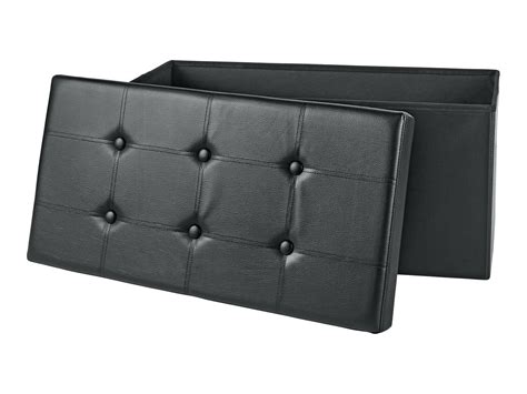 Livarno Living Faux Leather Storage Bench Lidl Great Britain