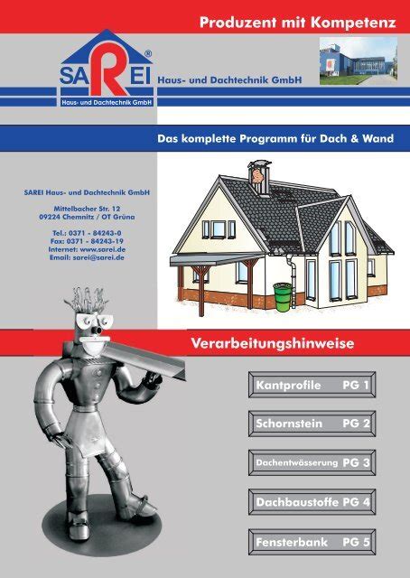 Produktgruppe 1 Alu Kantprofile SAREI Haus