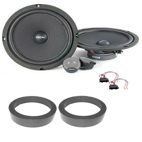 Kit 2 Altoparlan Anteriori FOCAL ISU 200 20cm Per VW Con Supporti E