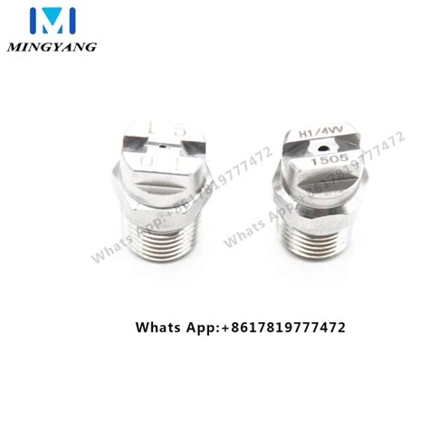 Industrial Flat Fan Jet Spray Nozzle Flat Fan Nozzle Degree Flat