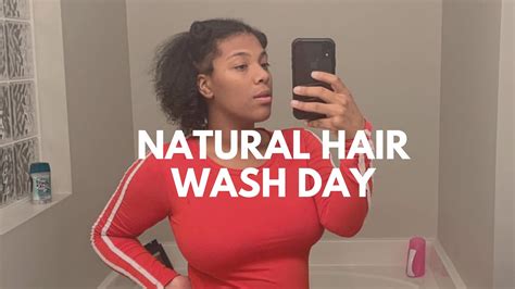 Natural Hair Wash Day Routine Styling Natural Hair Youtube