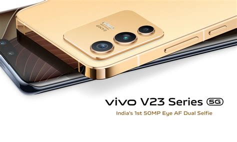 Vivo Launches V23 Pro And V23 India S First Color Changing Smartphones