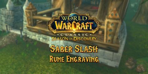 Saber Slash Rune Season Of Discovery Sod Warcraft Tavern