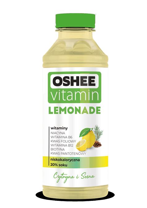 Napoj Oshee Vitamin Lemonade Cytryna Sosna Ml P Allegro Pl