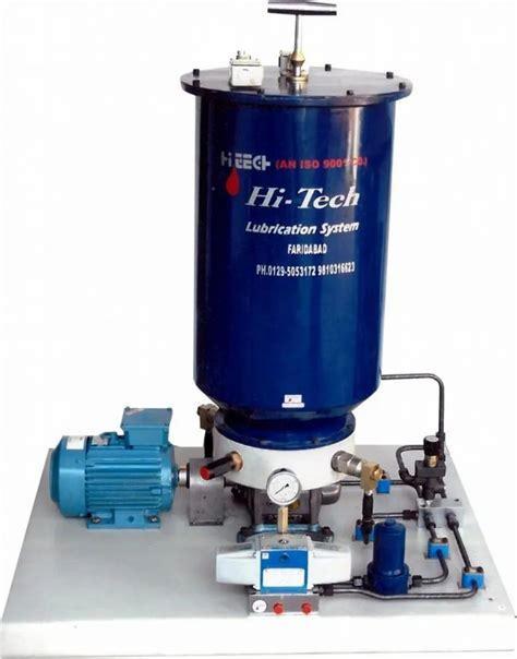 Mild Steel Dual Line Oil Lubrication System 415V Capacity 30 Kg At