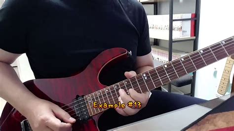 Melodic MINOR GUITAR Cookbook 13 YouTube