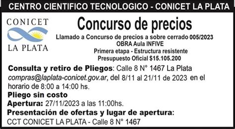 Concurso De Precios N Infive