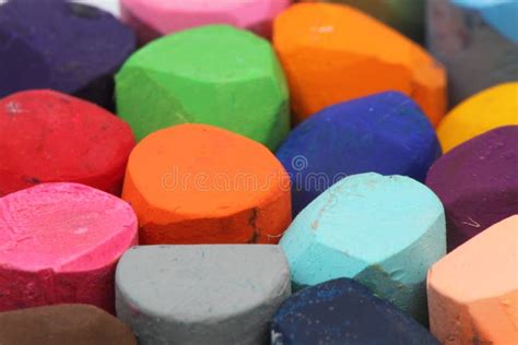 Oil Pastel Crayons Stock Photo Image Of Rainbow School 15226426