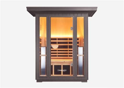 Outdoor Infrared Saunas Clearlight Saunas