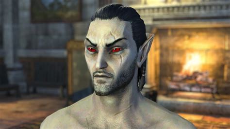 Eso Character Creation Rugged Male Dark Elf Youtube