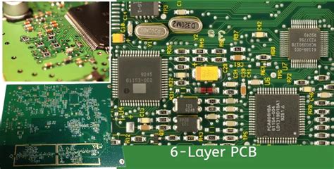 การออกแบบและการใช้งาน Pcb 6 ชั้น