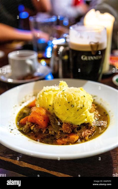 Irish stew at Ireland's oldest pub The Brazen Head, Dublin, Ireland ...