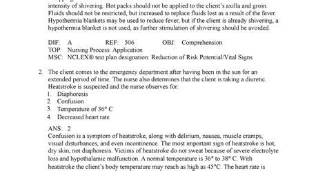 Foundations Of Nursing Chapter 12 Vital Signs Danielle Has Cuevas