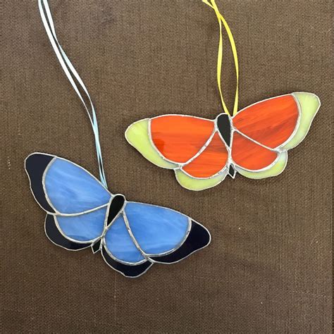 Butterfly Suncatcher Stained Glass Pattern