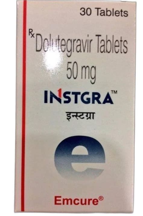 Dolutegravir Instgra Mg Tablets Emcure Treatment Hiv At Rs