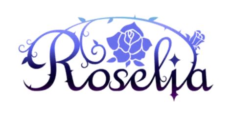 Roselia (Logo) | Interface list | Gallery | Girls Band Party | Bandori Party - BanG Dream! Girls ...