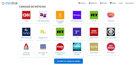 Iteleflix 350 Canales De Televisión De 33 Países En Directo Y Gratis