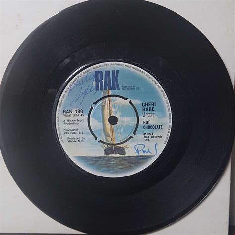 Yahoo オークション HOT CHOCOLATE CHERI BABE 1974UK RAK 7INCH