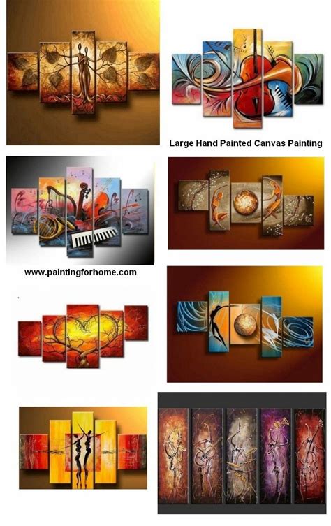 Extra Large Hand Painted Art Paintings For Home Decoration Large Wall