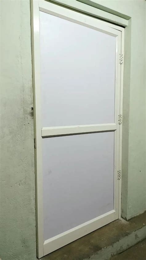 Powder Coated Hinged Openable Aluminium Door Height Inch At Rs