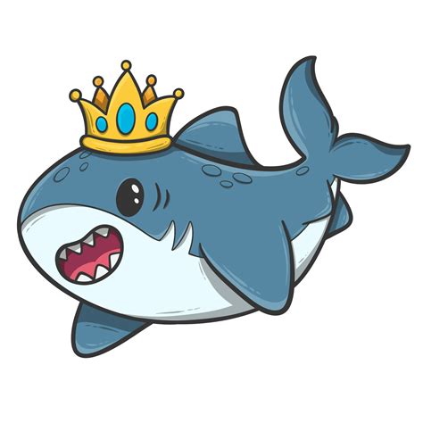 Cute Shark Cartoon 28702192 Png