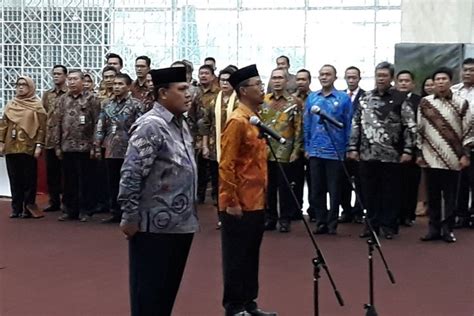 Wakil Jaksa Agung Dan Kabareskrim Hadiri Pelantikan Deputi Penindakan KPK