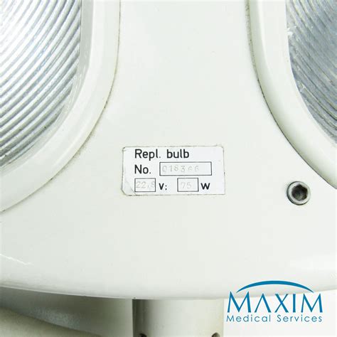 Heraeus Hanaulux Amsterdam Light Head White Maxim Medical