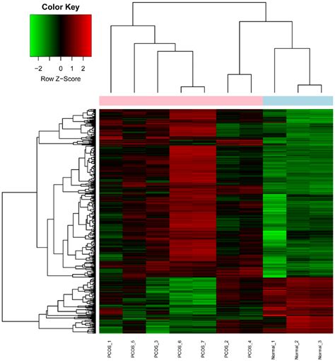 A Heatmap Plot Of The Differentially Expressed Genes Degs Of All Download Scientific Diagram