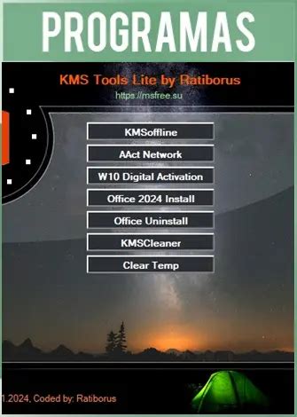 Descargar Ratiborus KMS Tools Lite 07 09 2024 Portable