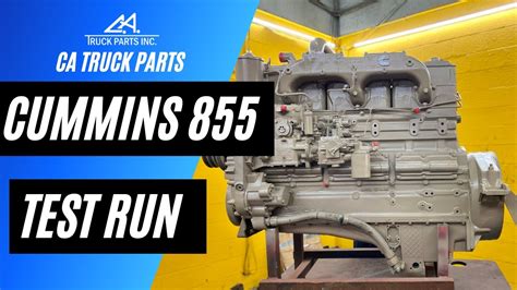 Cummins Big Cam Nta Diesel Engine For Sale 855 400hp Ca Truck Parts Inc Youtube