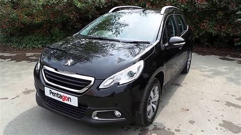 2016 16 Peugeot 2008 16 Bluehdi 120 Allure 5dr In Black Youtube