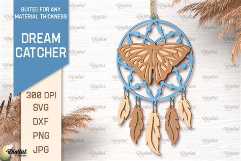 Layered Mandala Dream Catcher Laser Cut Graphic By Digital Idea