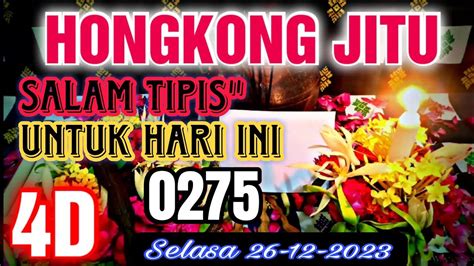 Live Prediksi HONGKONG JITU Selasa 26 Des 2023 Angka Gaib HK Angka