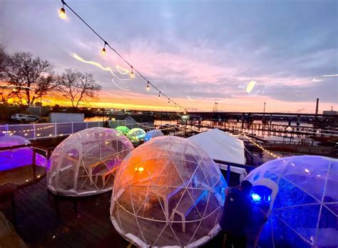 Dockside Brewery And Waterfront Biergarten Welcome To Dockside Igloo