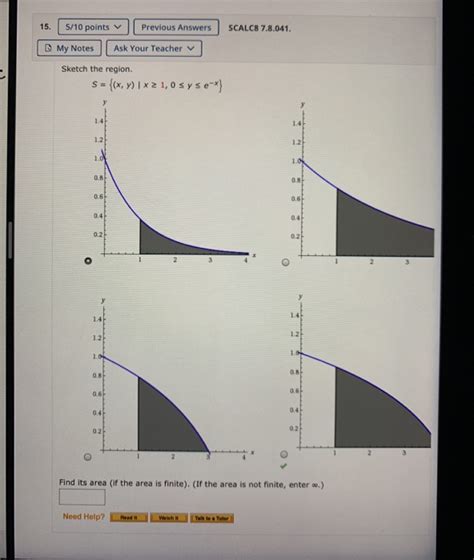 Solved SCALC8 7 8 041 15 5 10 Points Previous Answers My Chegg