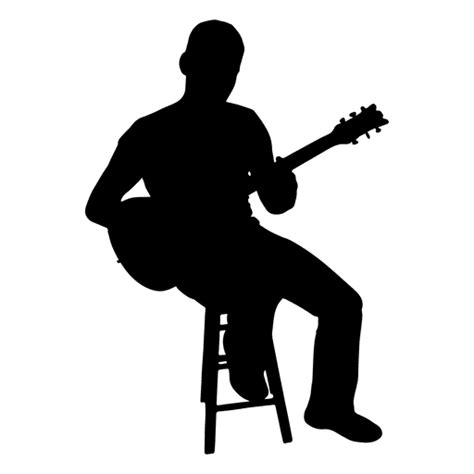 Silhouette Guitarist - rock band png download - 512*512 - Free Transparent png Download. - Clip ...