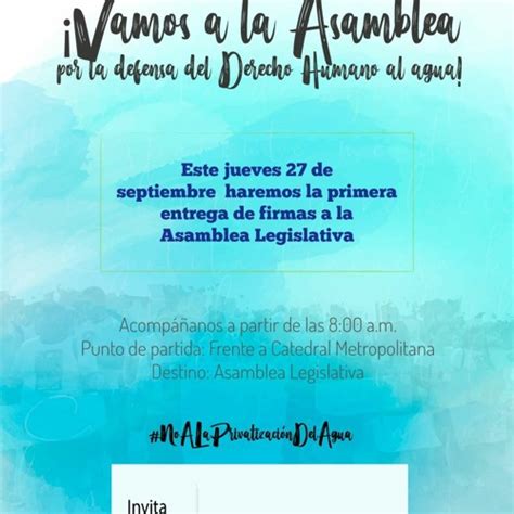 Stream Gran Marcha contra la Privatización del Agua en El Salvador by