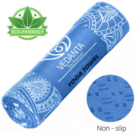 Hot Yoga Mat Towel Non Slip