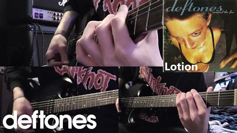 Lotion Deftones Guitar Cover Youtube