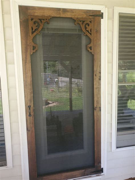 Custom Handmade Screen Door Screen Door Victorian Screen Etsy