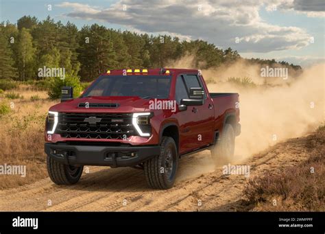 Chevrolet Silverado HD ZR2 Bison-hardcore off-road truck Stock Photo ...