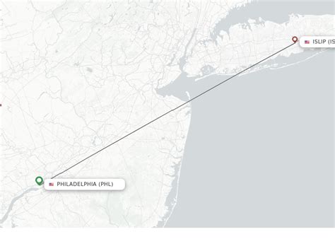 Direct Non Stop Flights From Philadelphia To Islip Schedules