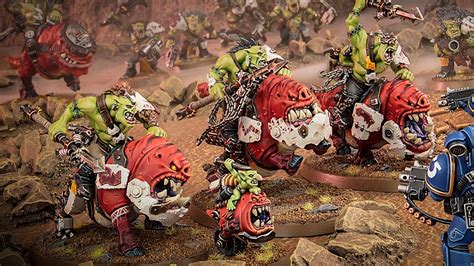 Warhammer 40k Beast Snagga Orks Reveal Squig Chomping Datasheets