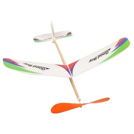 Model gumówki Sky Touch 470mm samolot z napędem gumowym dla dzieci