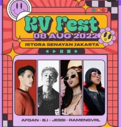 Harga Tiket Dan Line Up KV Fest 2022 Akan Dimeriahkan Oleh Afgan