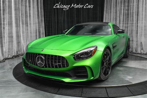 Used Mercedes Benz Amg Gtr Coupe Rare Amg Green Hell Magno Paint