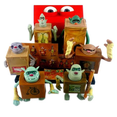 6 Pieceslot New The Boxtrolls Toys 10cm The Boxtrolls Action Figures